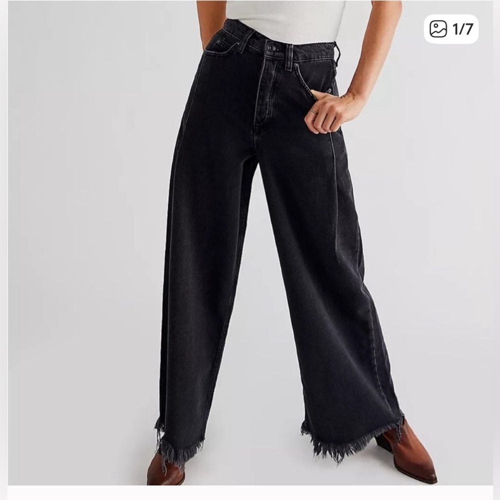 Free People Old West Slouchy Jean